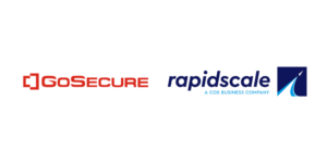 RapidScale x GoSecure - Partnership Announcement Logo