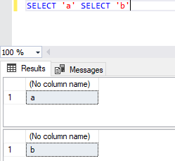 SQL queries one after the other